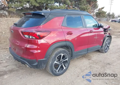 2021 Chevrolet Trailblazer Fwd Rs из США, поврежденный, VIN KL79MTSL3MB092068